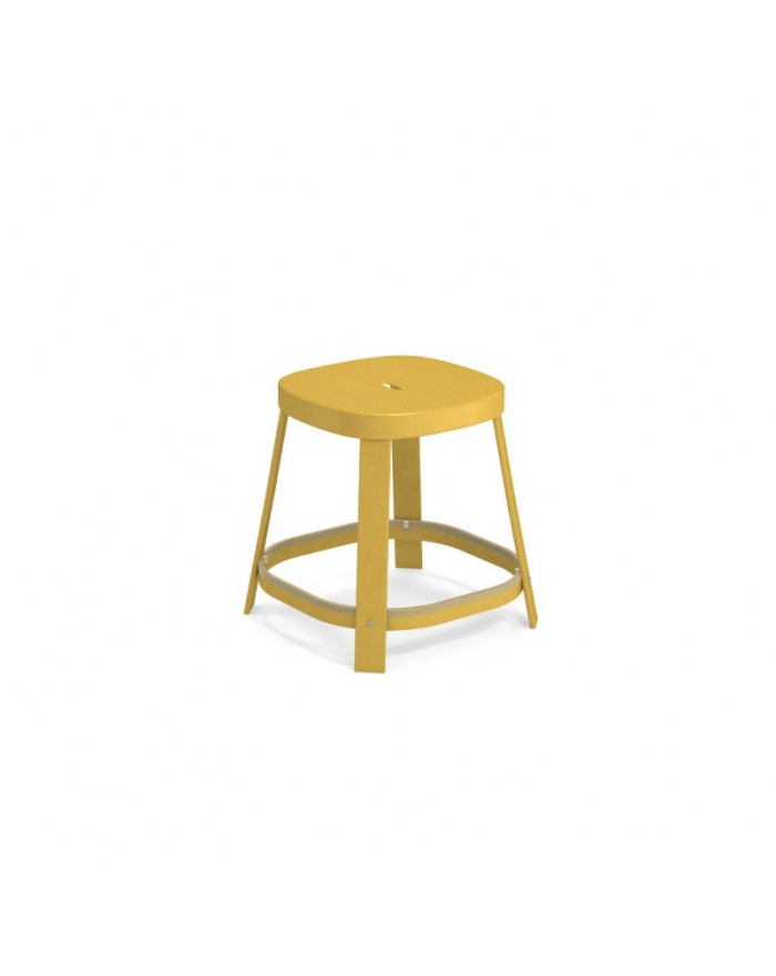 EMU Thor Low Garden Stool Yellow Curry