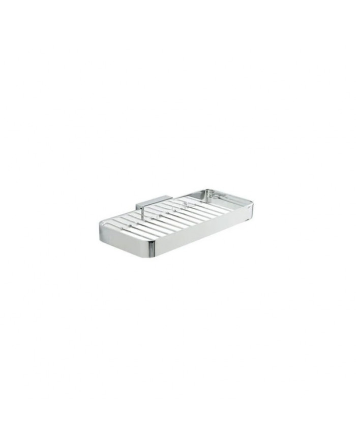 INDA Lea High chrome storage basket 25x12 cm