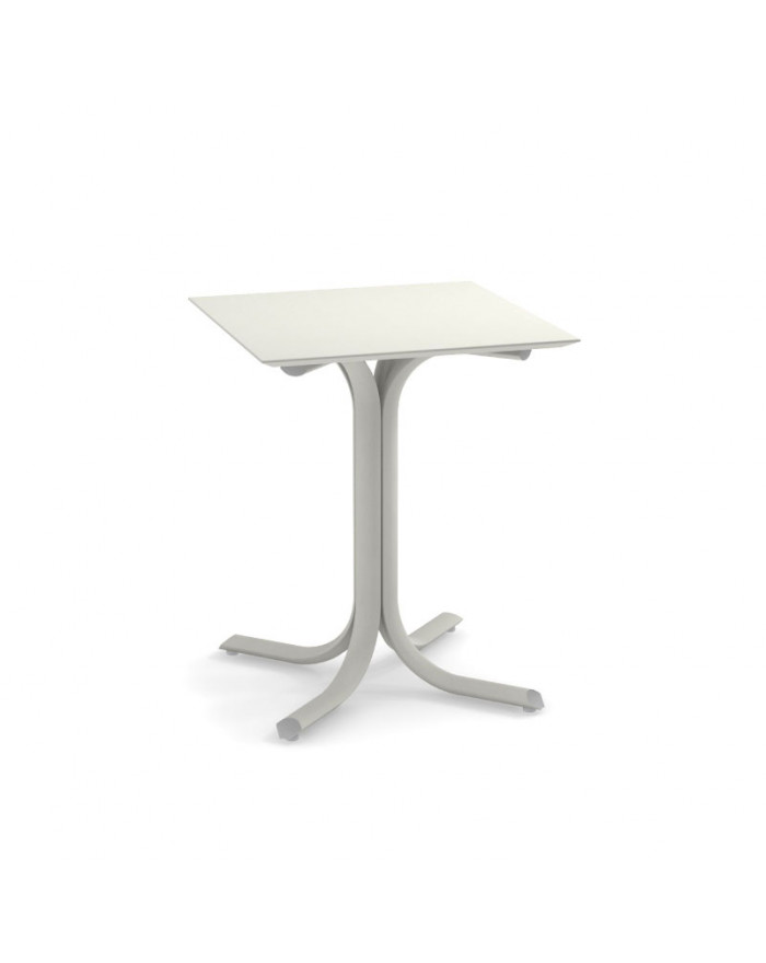 EMU Table System Low garden table 70x70 Matt White