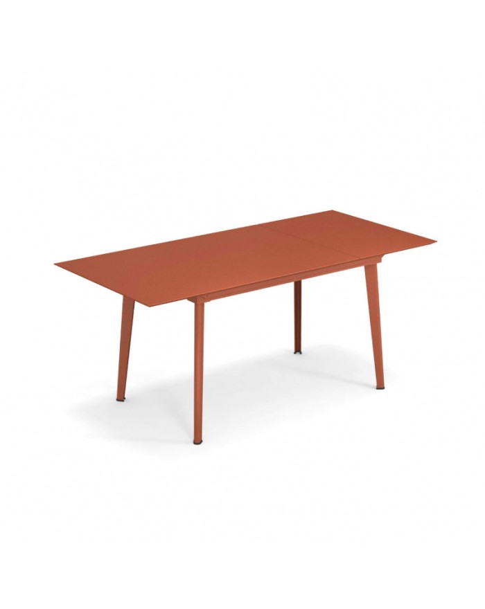 EMU Balcony Extendable garden table 120+52x80 cm Rosso Acero