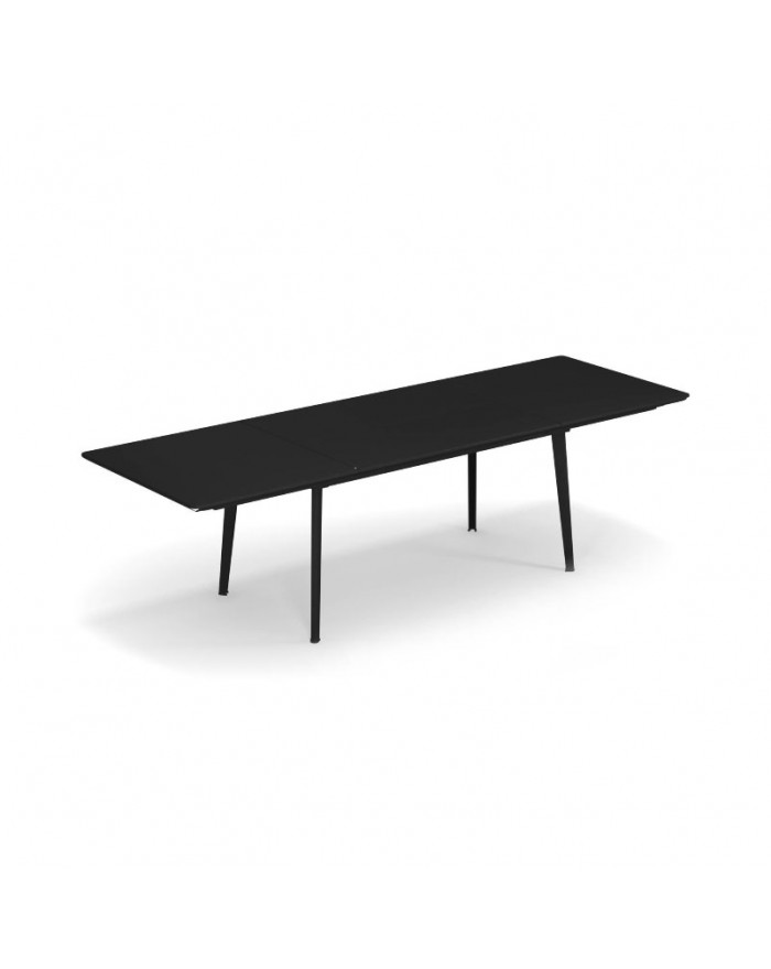 EMU Plus4 Extendable table 90x160+110 cm Black