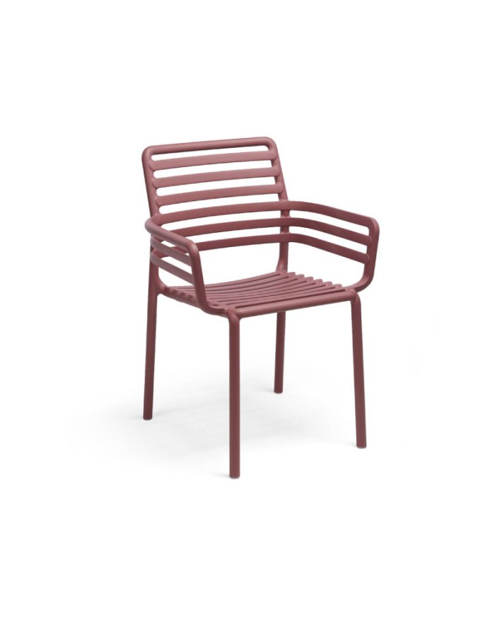 Sedia da giardino Nardi Doga Armchair marsala 4025421000