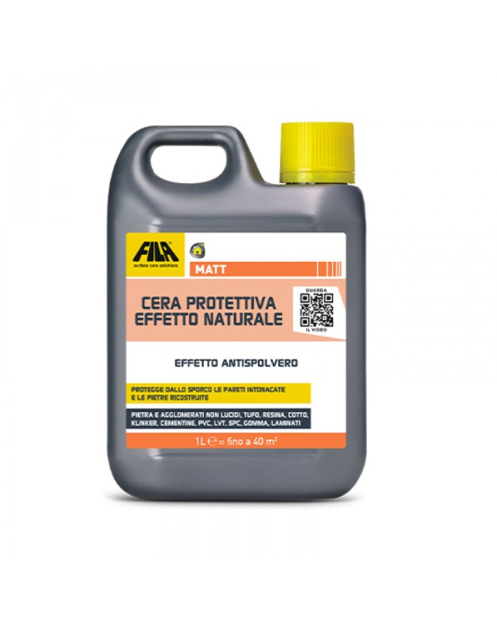 Cera protettiva effetto naturale FILA Matt 1 Lt 54000012