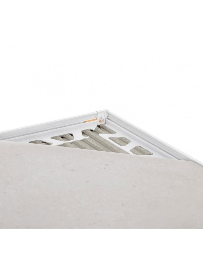 Schluter Jolly External corner profile 8x2.50 mm matt white