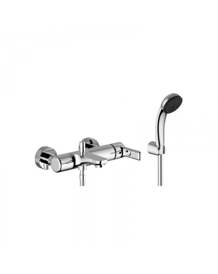 Teorema Good-Life External chrome bath mixer