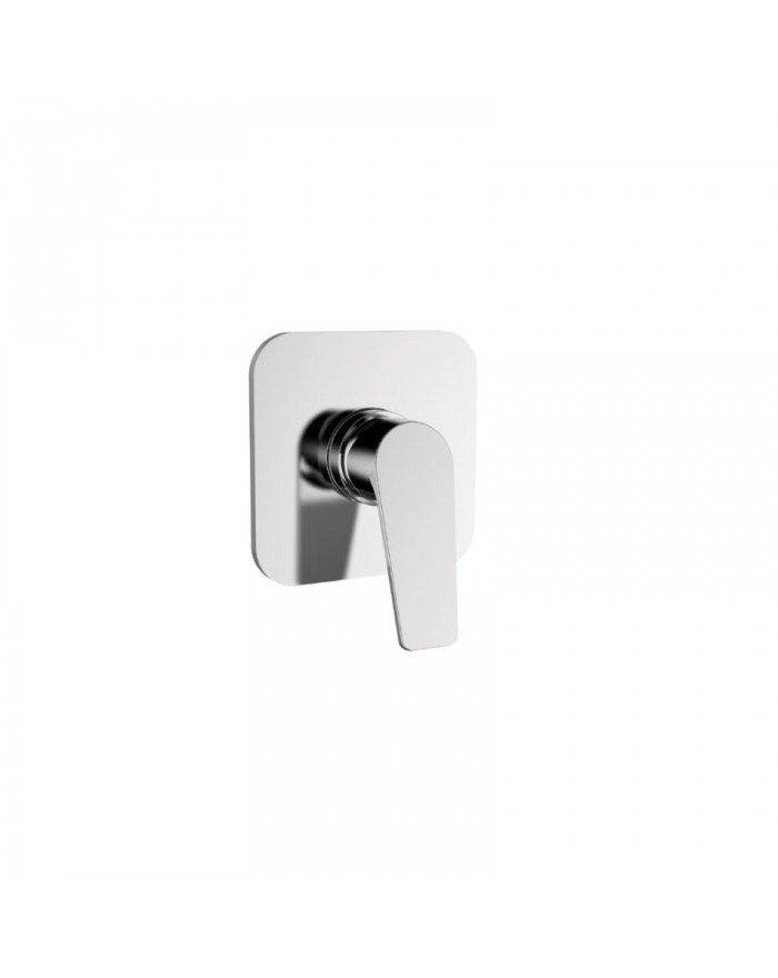 Teorema Sonic Plate and lever for chromed shower mixer