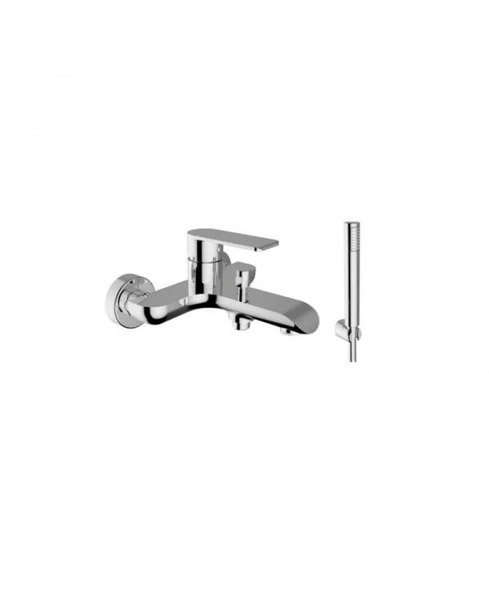 Teorema XS Chromed external bath mixer