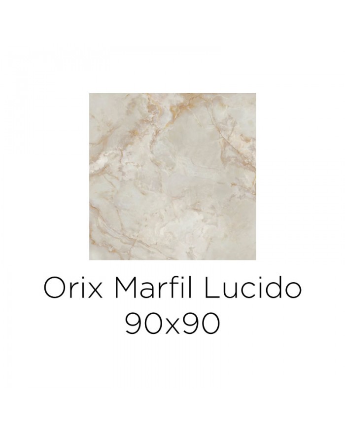 Navarti Orix Porcelain Gres 90x90 Marfil Lucido RTT