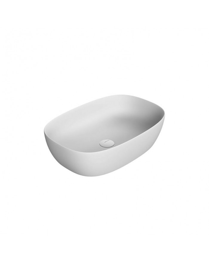 Antonio Lupi Senso Countertop Washbasin 60x40 Floumood White