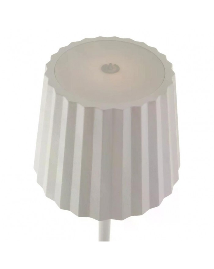 K-Light Lampada da tavolo a LED Bianca Biacchi L1776619