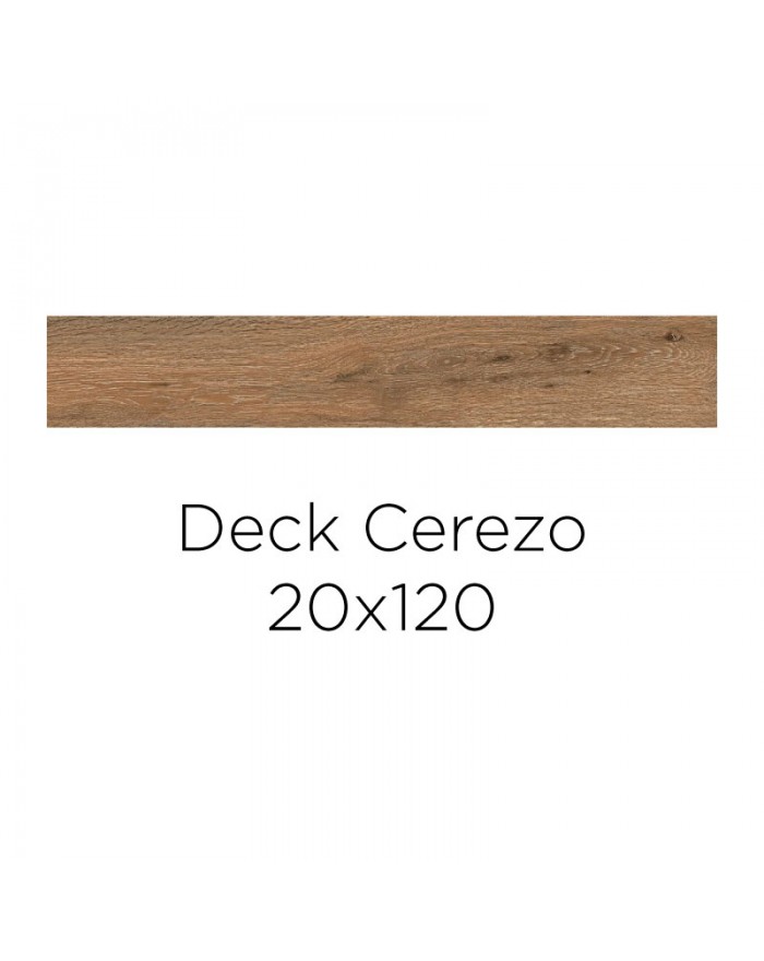 Deck Navarti Piastrella in gres porcellanato 20x120 cm Cerezo RTT NAVN064120120200