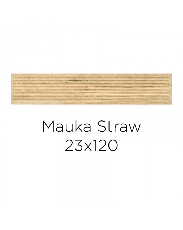 Navarti Mauka Porcelain stoneware tile 20x120 cm Straw