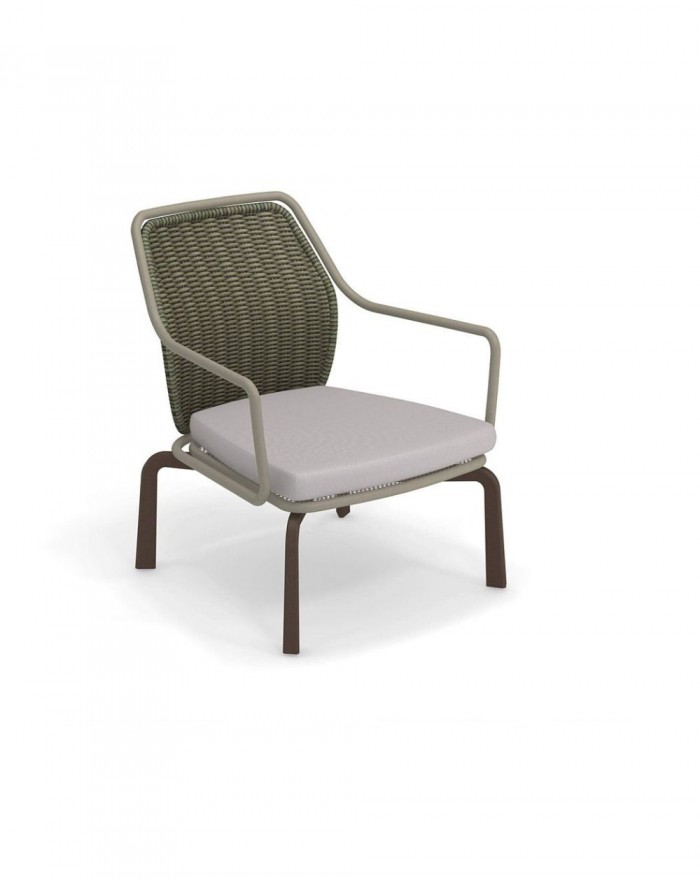 EMU Cushion for Como White garden armchair seat