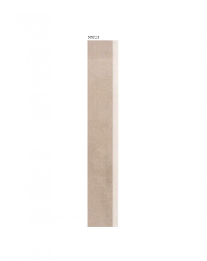 Ceramica Incontro Smusso Porcelain skirting board 7x60 cm 60SC013