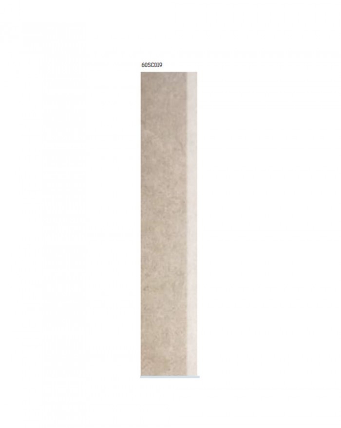 Ceramica Incontro Smusso Porcelain skirting board 7x60 cm 60SC019