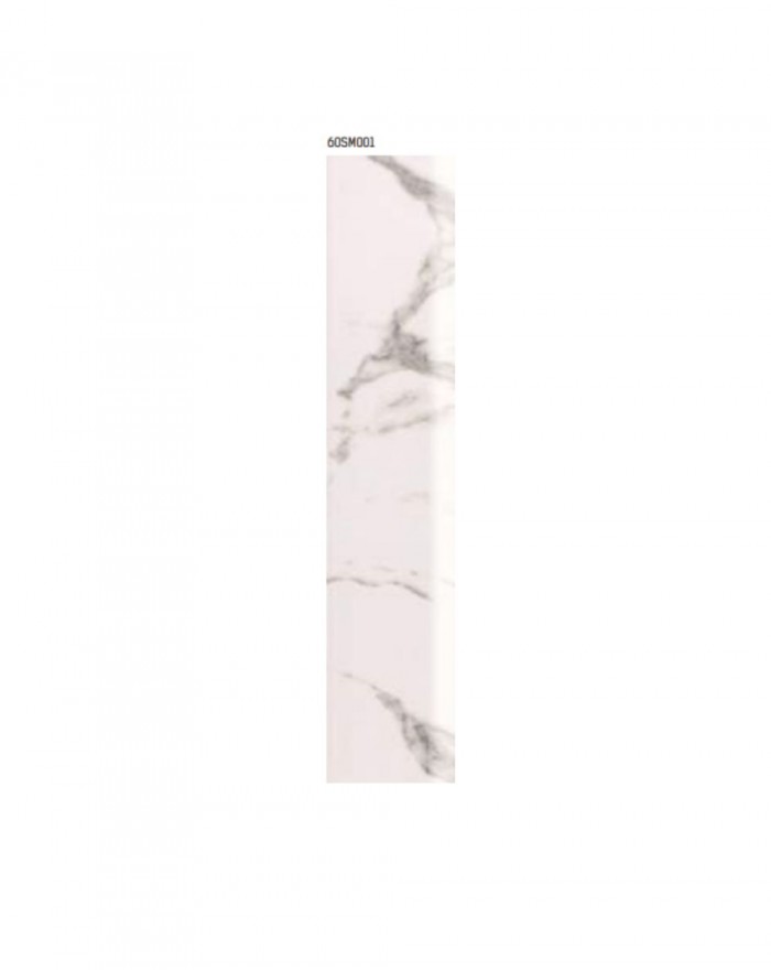 Ceramica Incontro Smusso Porcelain skirting board 7x60 cm 60SM001