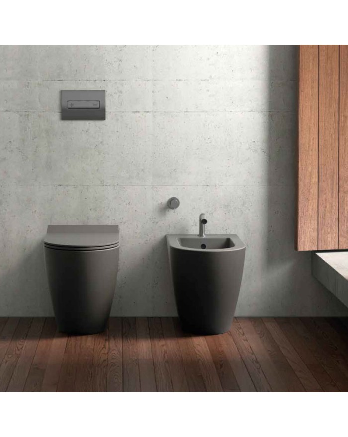 WC a pavimento  Galassia Dream 56x36 cm bianco 7310