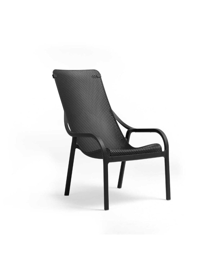 Nardi Net Lounge Anthracite outdoor armchair