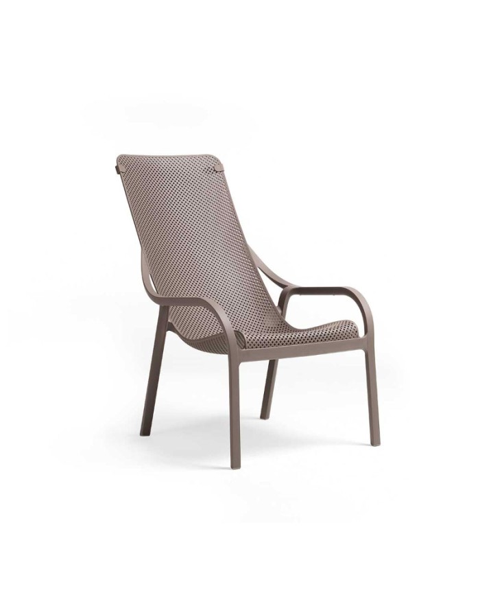 Nardi Net Lounge Taupe outdoor armchair