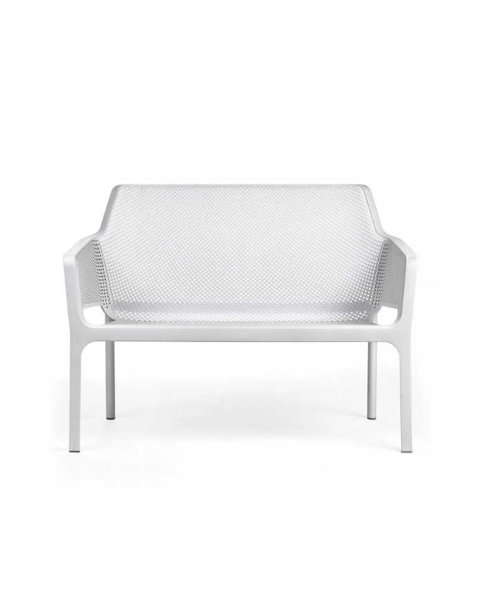 NARDI Net bench panchina da esterno bianco