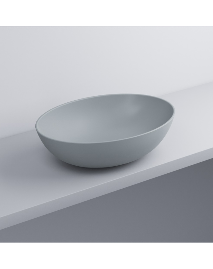 Ceramica Cielo Eco Small White countertop washbasin