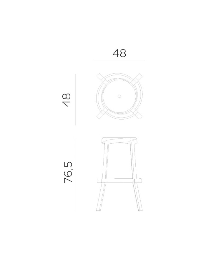 copy of Nardi Stack Maxi High stool