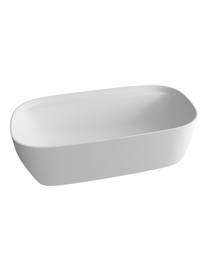 Sled Antonio Lupi Vasca libera istallazione 180x85x53 Flumood bianco opaco