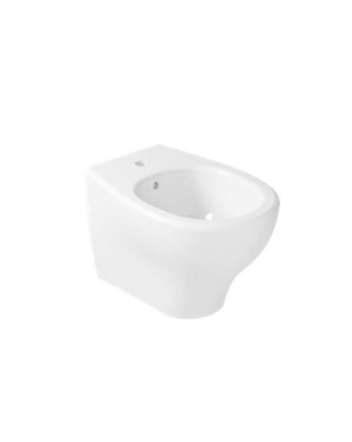 Bidet sospeso monoforo  53x36xh33 cm bianco Galassia Eden 7216