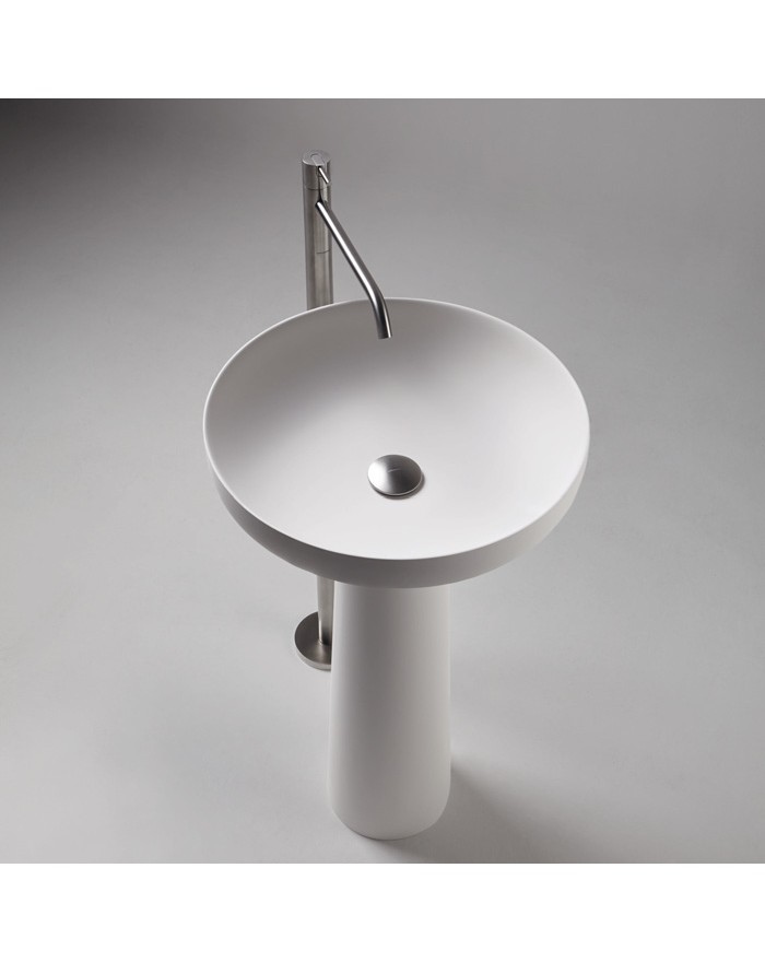 copy of Antonio Lupi Plissé Free standing washbasin 47x85 Flumood