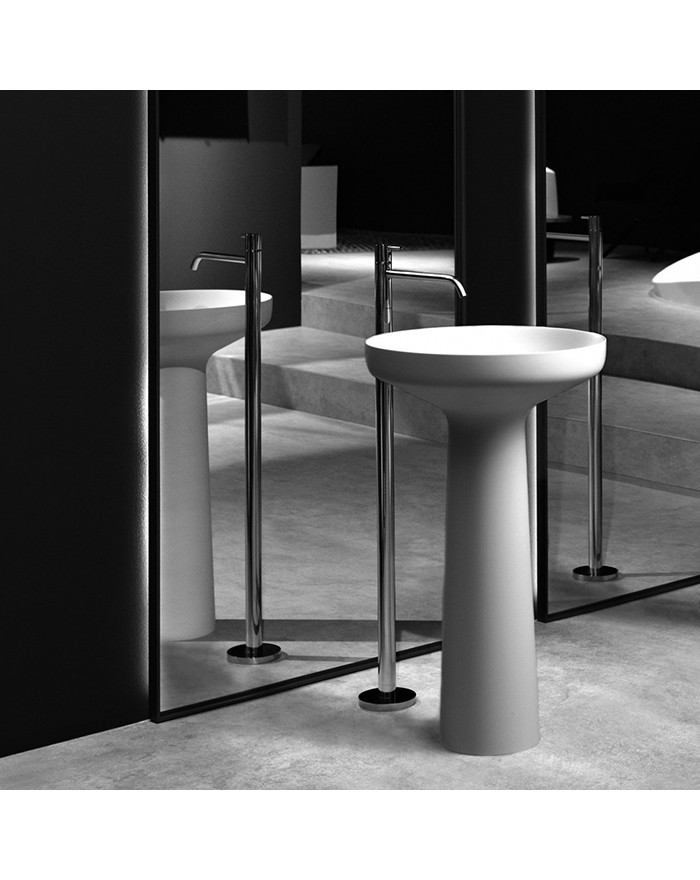 copy of Antonio Lupi Plissé Free standing washbasin 47x85 Flumood