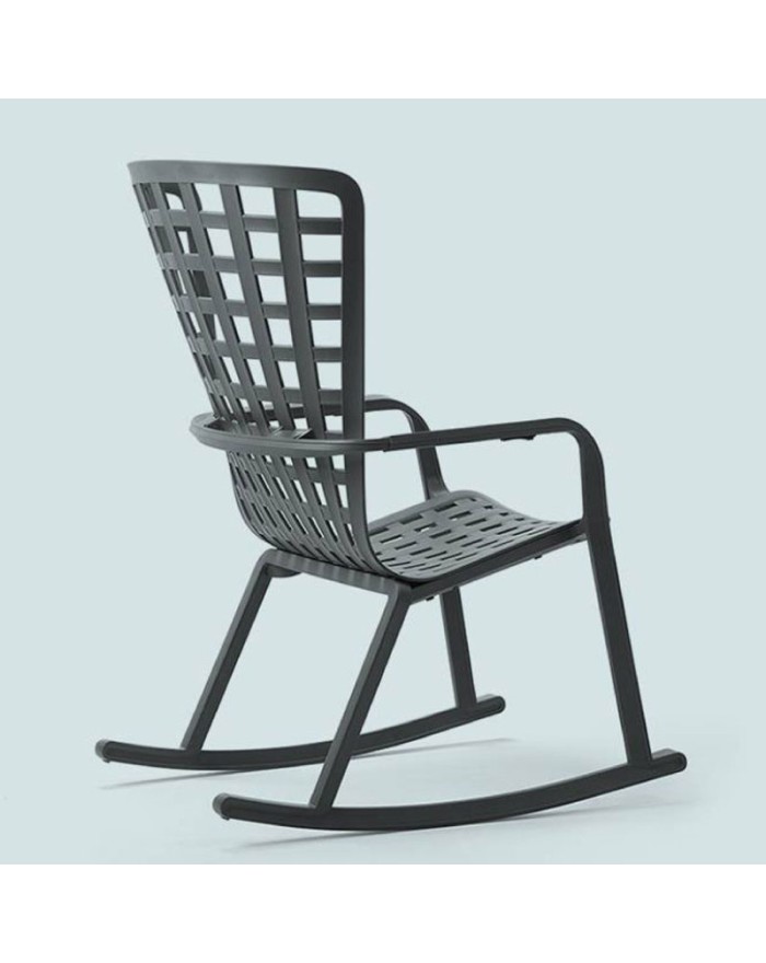 Nardi Folio Rocking Anthracite rocking chair transformation kit