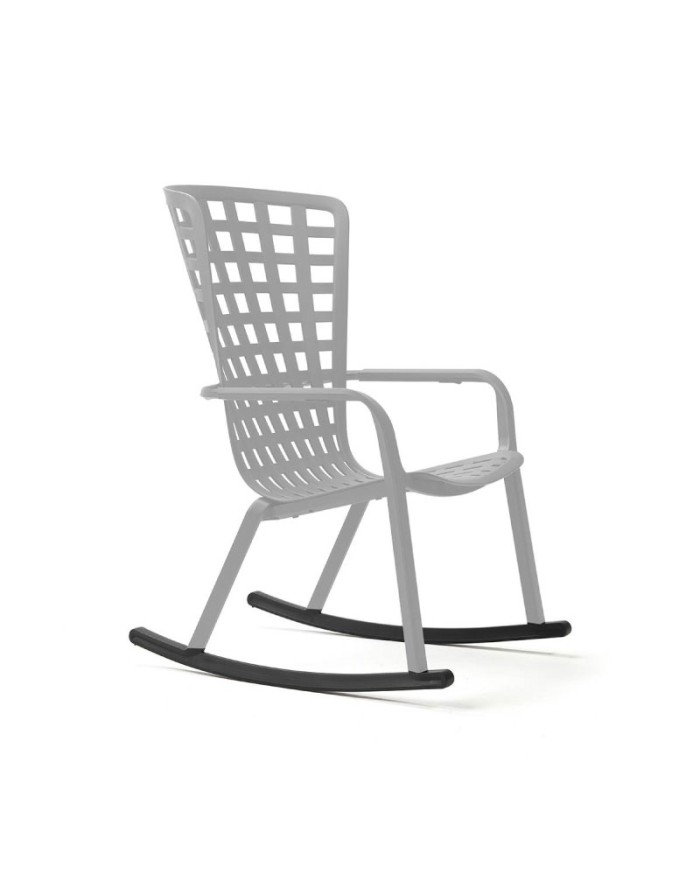 Nardi Folio Rocking Anthracite rocking chair transformation kit