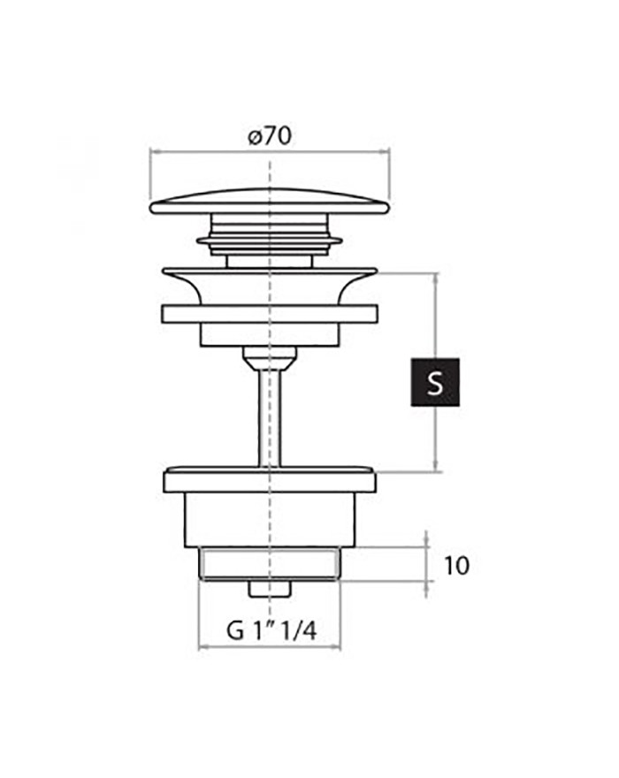 copy of Nobili Spare cartridge for thermostatic mixer