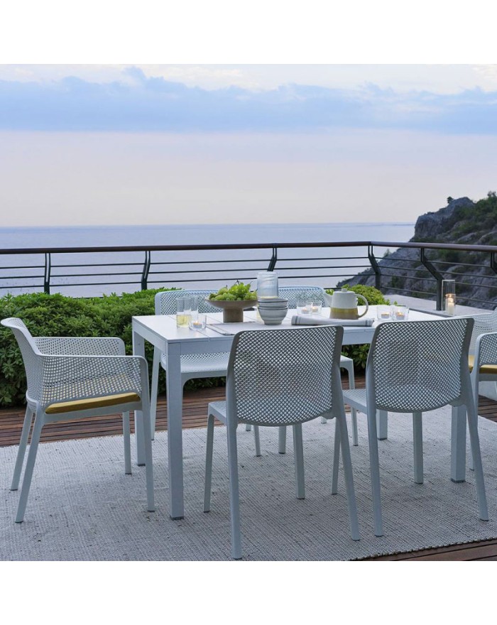 Nardi Net White outdoor armchair