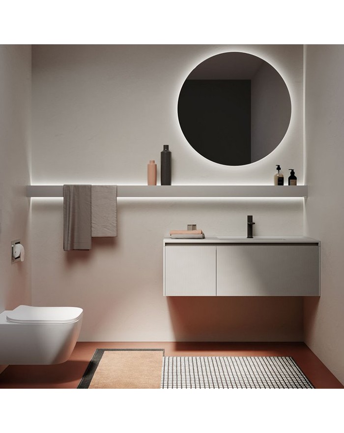 copy of Antonio Lupi Micro Siphon with waste for washbasin and bidet Polished Chrome Brass