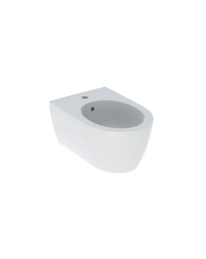 Geberit Icon 22 Set WC e Bidet sospeso con sedile a chiusura rallentata bianco