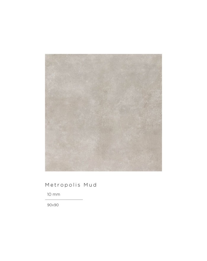 Casalgrande Padana Metropolis Tile 90x90 cm mud