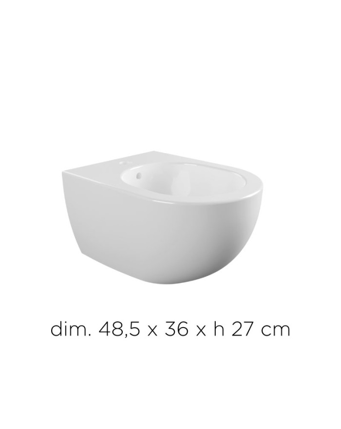 Ceramica Flaminia MiniApp White wall hung bidet