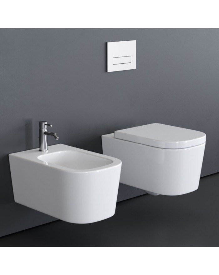 Galassia Meg11 Pro Wall-hung bidet 55x35 cm white