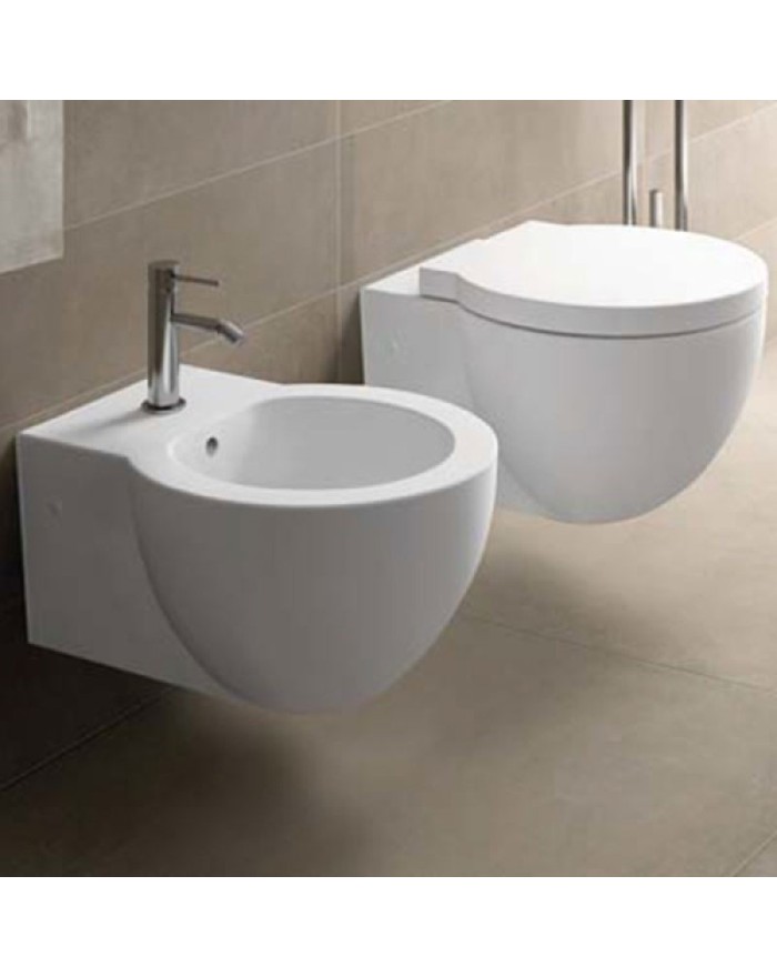 Ceramica Cielo Easy Evo white wall hung toilet