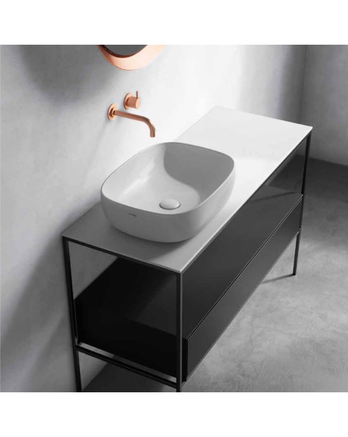 Galassia Dream Countertop washbasin 64x38 cm white