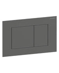 Placca Geberit Sigma40 Square nero cromato antimpronta