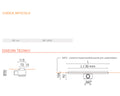 Base Drain Zero canale doccia acciaio 120 cm con griglia reversibile