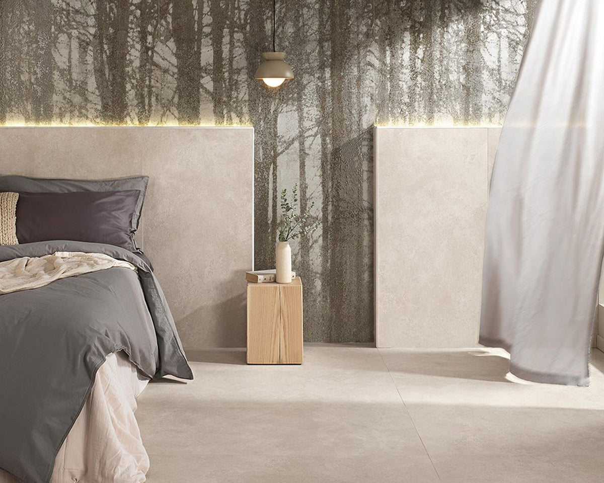FAP Nobu White piastrella 120x120 cm gres porcellanato effetto pietra Matt R9