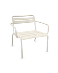 Poltrona outdoor in acciaio Star impilabile design moderno