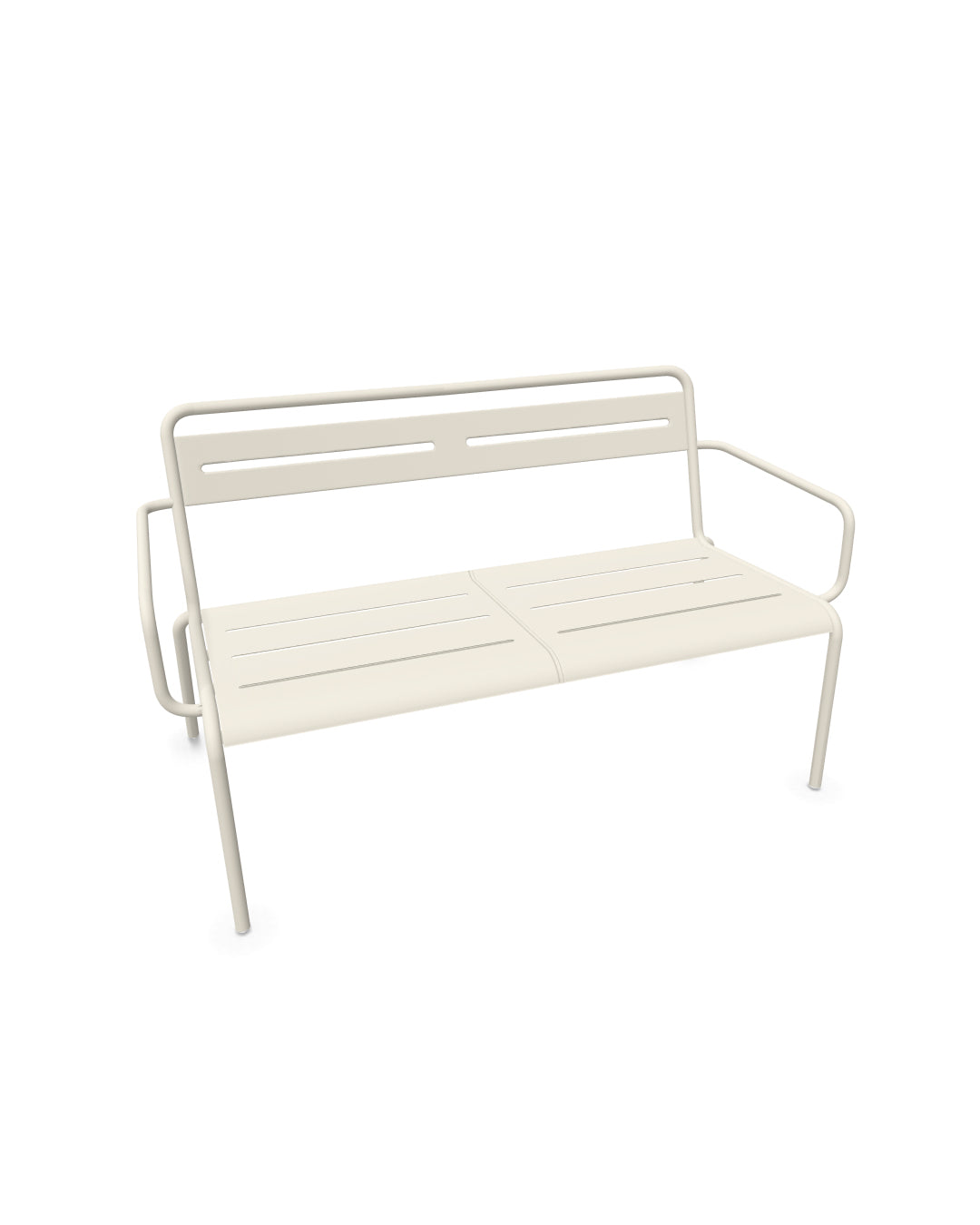 Divano outdoor in acciaio Star impilabile design moderno