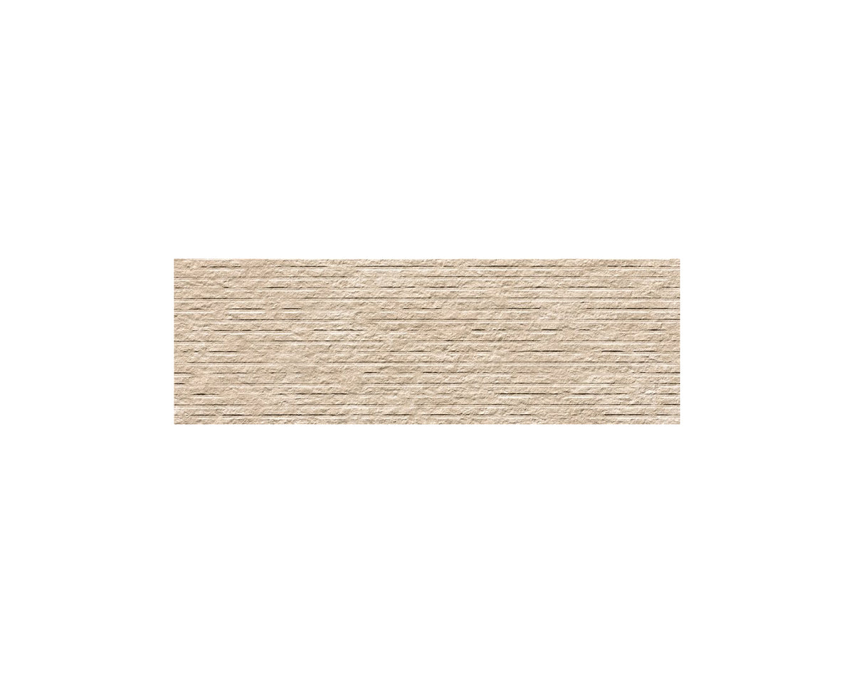 FAP - Nobu Row Piastrella 25x75 cm Beige Matt