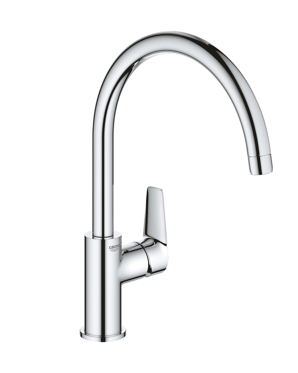 Grohe BauEdge miscelatore lavello cromo