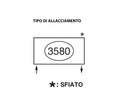 Zehnder - Radiatore scaldasalviette Aura 1217x550 mm bianco