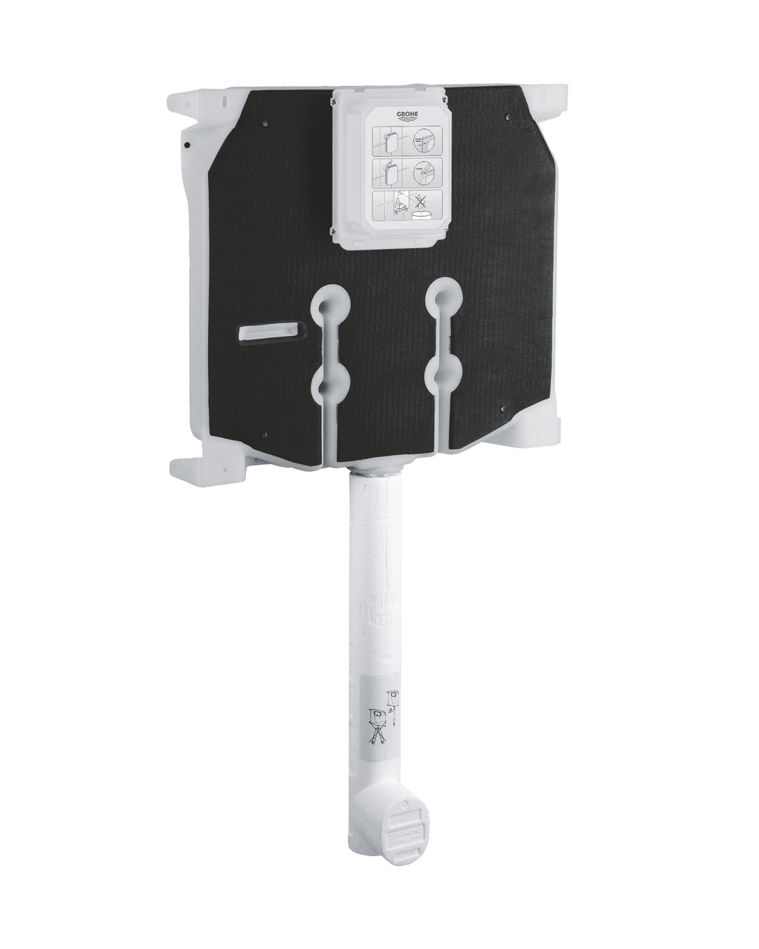 Grohe cassetta di sciacquo WC spessore 80 mm